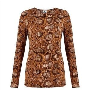 altuzarra for target snake print shirt